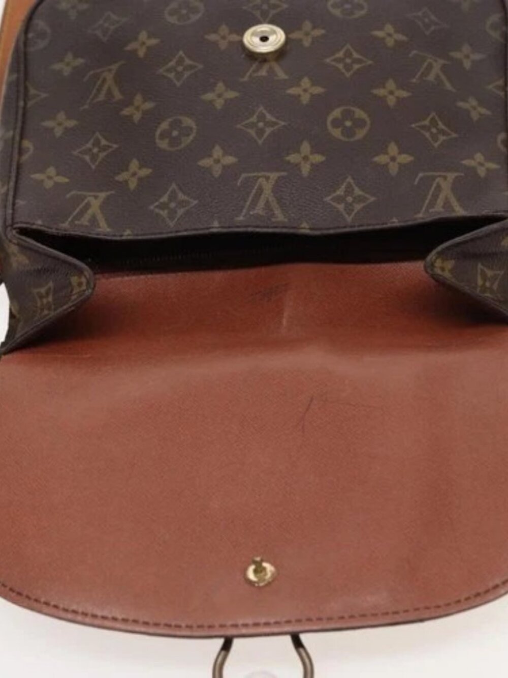 LOUIS VUITTON Monogram Saint Cloud GM Shoulder Bag M51242 LV Auth 82497 - Picture 14 of 16